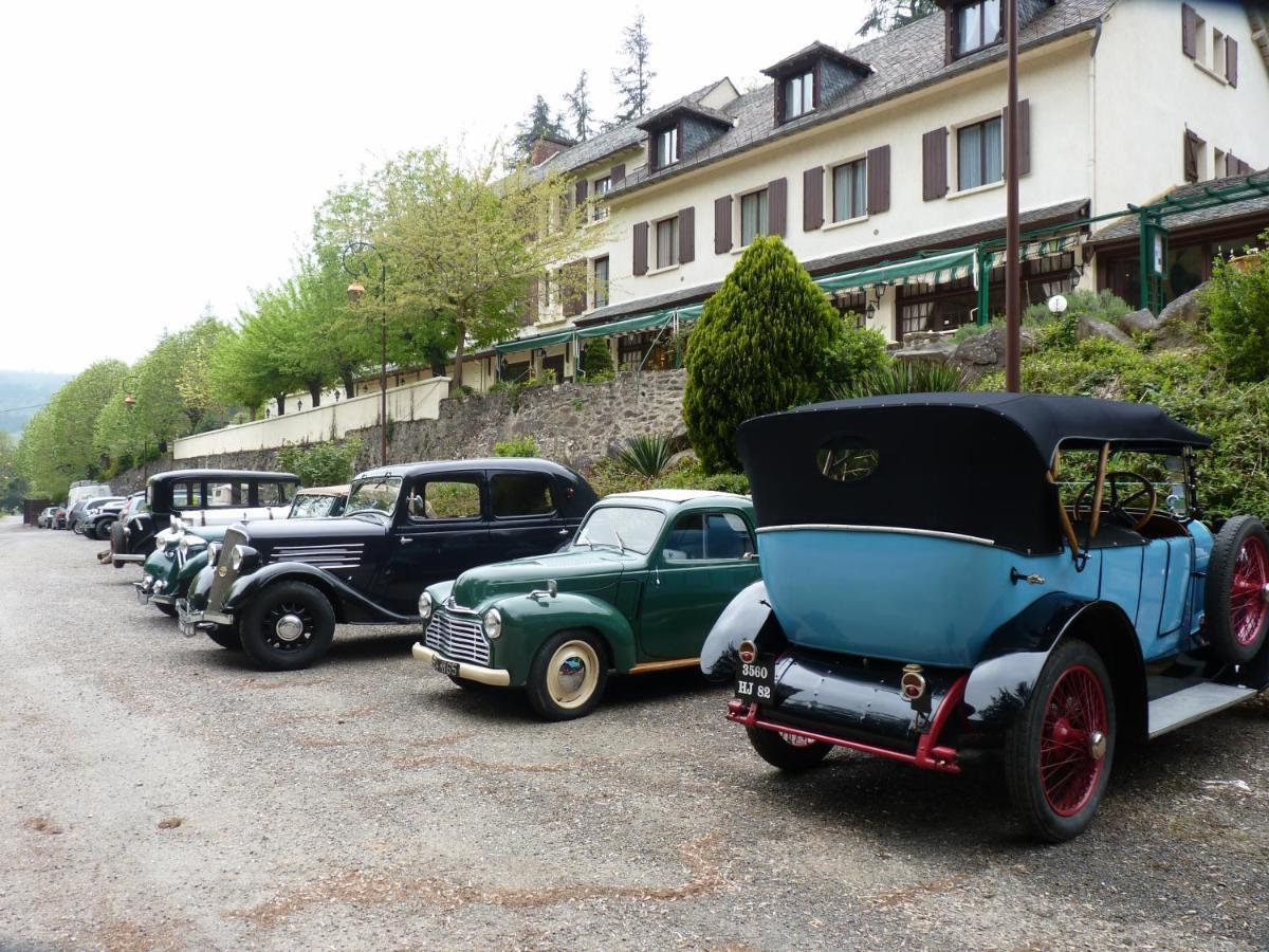 Logis Hotel Le Belle Rive Najac Exterior photo